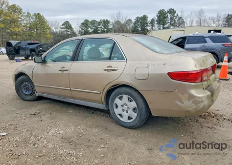 2005 Honda Accord Lx z USA, uszkodzony, nr VIN 1HGCM56435A119477